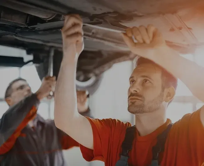 Inside Franco Garage workshop — family-owned auto repair shop in Ottawa, Ontario since 1981