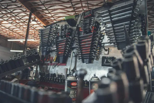 Modern Equipment — workshop at Franco Garage, Ottawa